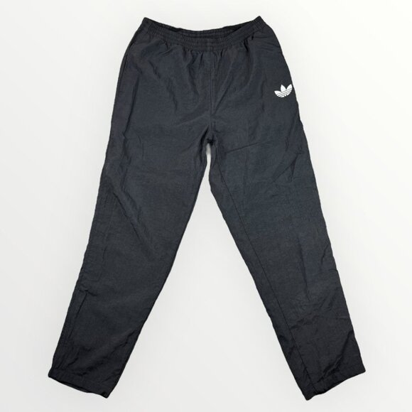 Vintage ADIDAS Originals Track Pants Mens Streetwear Athletic Workout Black Pant - Picture 1 of 7